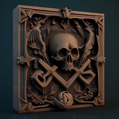 3D модель Игра Св. Фабула Мортис (STL)